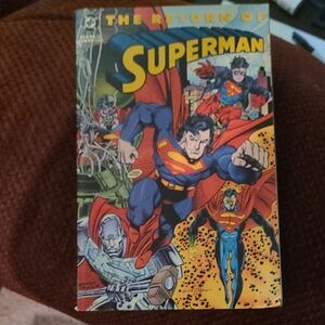 Superman Trading Cards - Dynamic Blue and Red